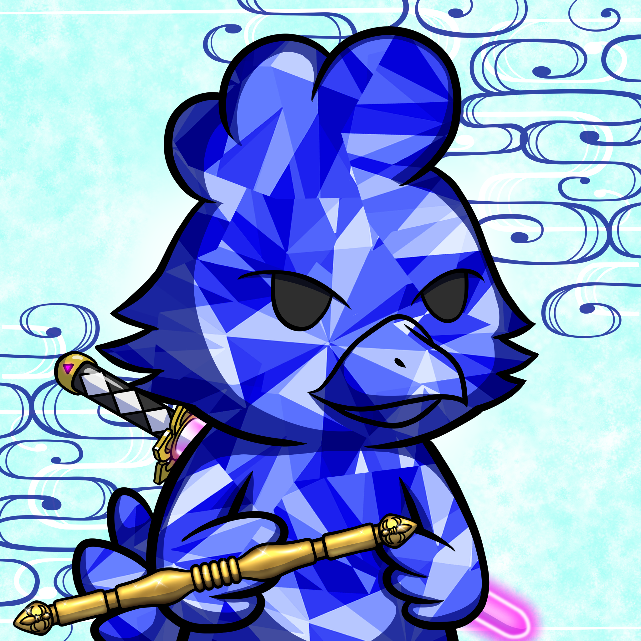 Asuka-GemSapphire #15358