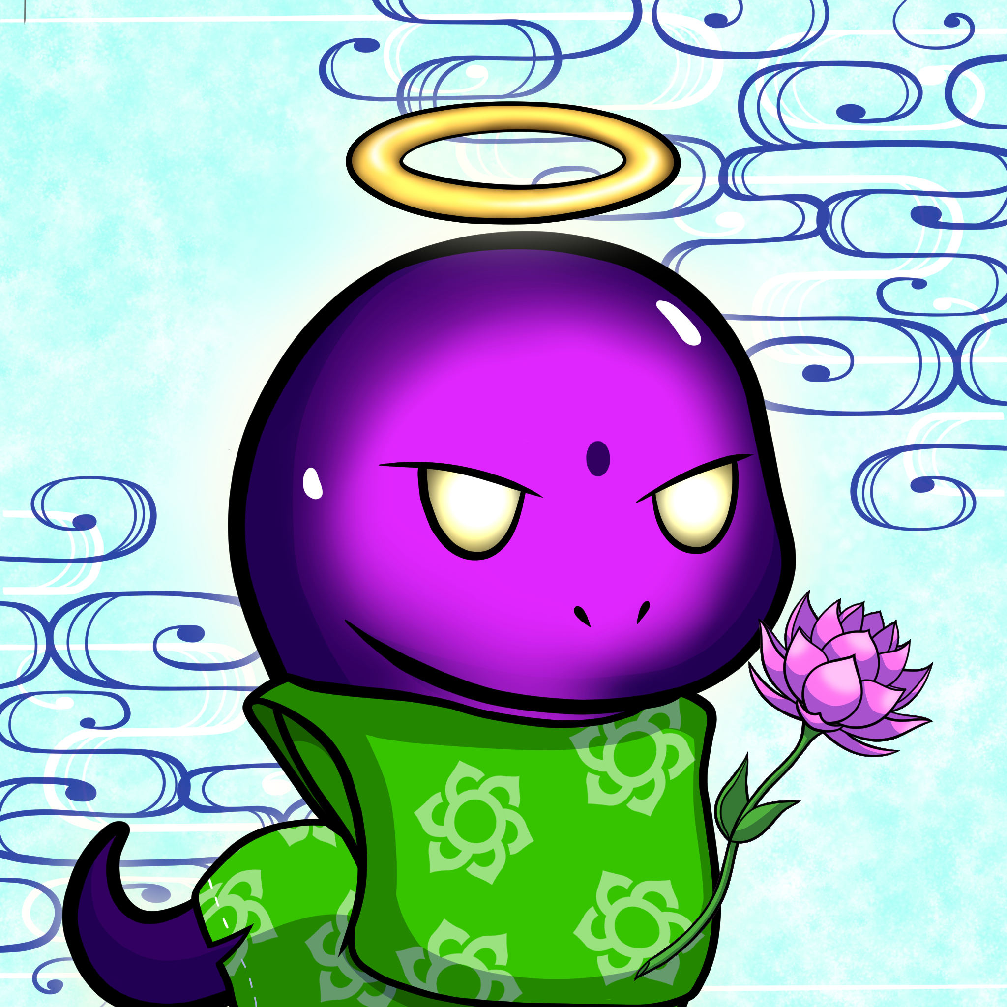 Miroku-JellyPurple #17682