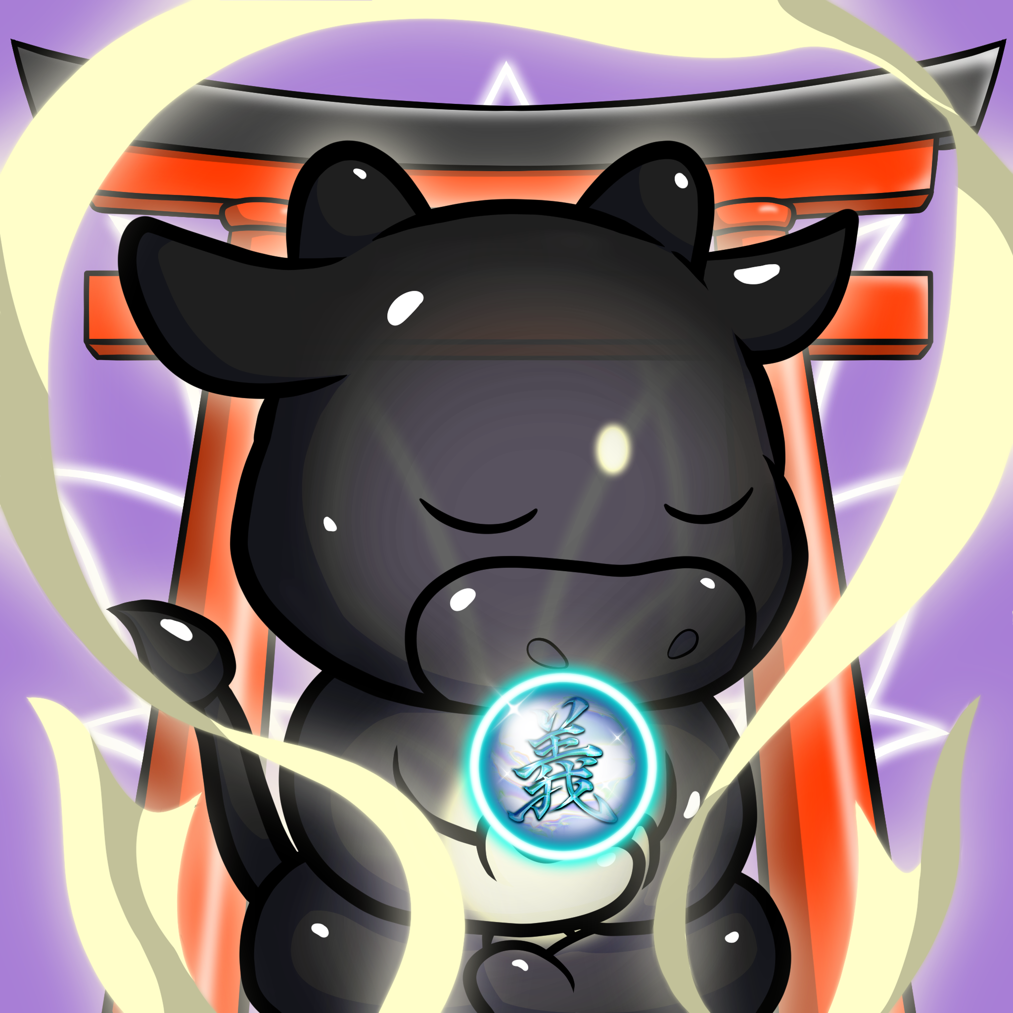 Ushiwaka-ZenBlack #21218